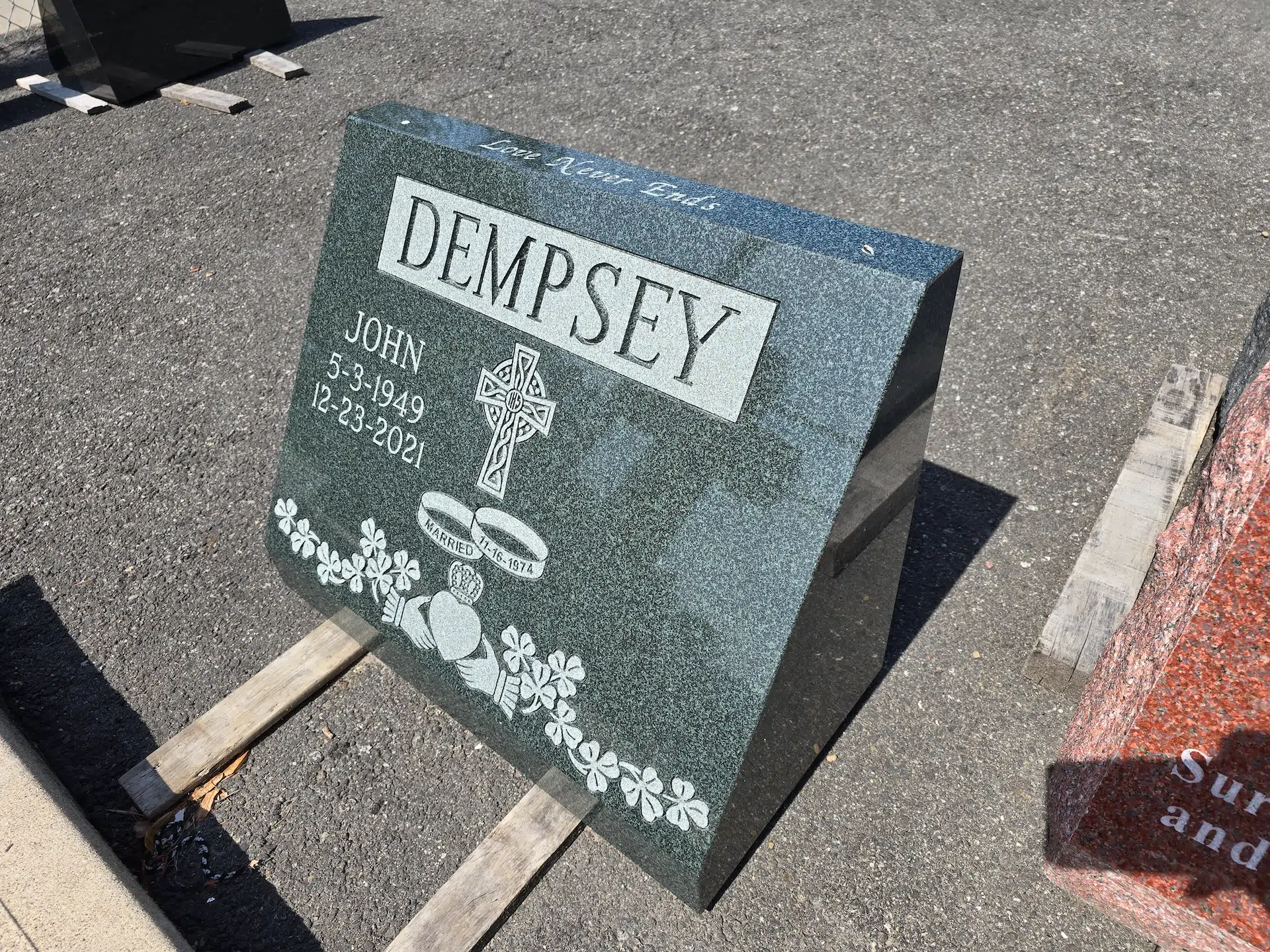 Granite Monument Company hand-carved by New Jersey Monuments in NJ — image 4